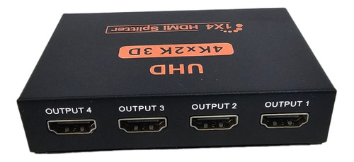 Spliter Hdmi 4k  1 Entrada X 4 Salidas  