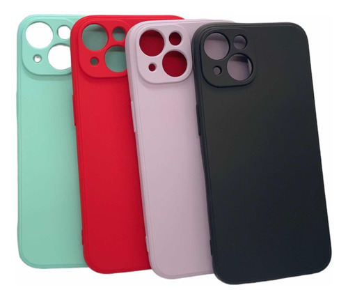 Funda Silicona Silicone Case Antigolpe Para iPhone 14