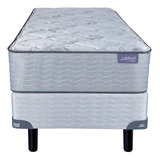 Sommier + Colchon Inducol Onix 100x190 + 1 Almohada