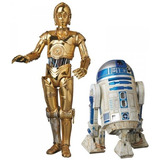 Medicom Mafex Star Wars C-3po & R2-d2 Official Licenciado