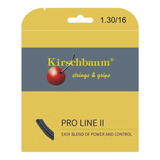Set Individual Tenis Cuerda Kirschbaum Pro Line 2 Black 1.30