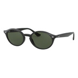 Gafas De Sol Ray Ban Rb4315 601/71 51, Negro Brillante, L, Verde, G15