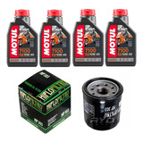 Kit Service Kawasaki Z 1000 Filtro Aceite + Motul 7100 Ryd