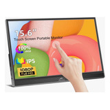 Monitor Portatil Táctil De 15 In Ips 10 Puntos  Full Hd New