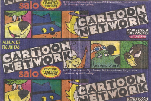 Cartoon Network 10 Sobres Cerrados Figuritas  5 Dobles  