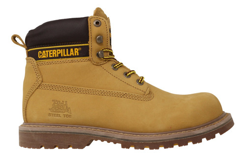 Botas Caterpillar Casquillo Dielectrica Miel Amarilla Holton