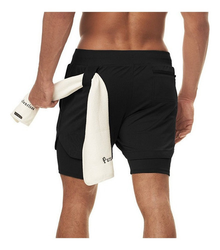 Pantalones Para Hombre Esporte Bolsos Múltiplo Treino Duas C