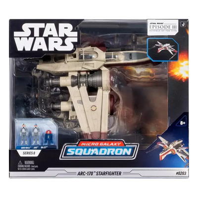 Star Wars Micro Galaxy Squadron Arc 170 Starfighter Nave | Envío gratis
