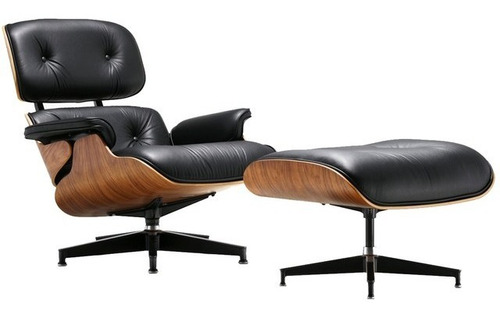 Sillon Eames Miller Premium Con Ottoman Apoya Pies