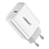 Carregador Turbo Rápido 20w Usb Tipo-c Chip Ugreen Original