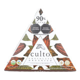 Chocolate Amargo 90% Cacao 80g Culto Orgánico