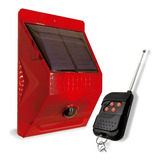 Alarma Solar Autonoma Con Control Remoto Sensor Infrarrojo