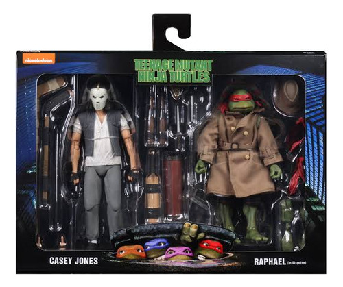 Set Neca Tmtn Rafael Casey Jones Original Tortugas Ninja New