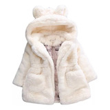 Chaqueta Capucha Para Otoño Invierno Para Niñas Pequeñas