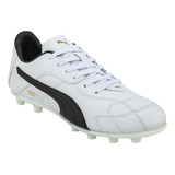 Botines Futbol Puma Borussia Classic Fg Blanco Solo Deportes