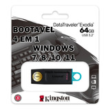 Pen Drive Windows 10 Kingston Formatação/instalação/boot Pc 