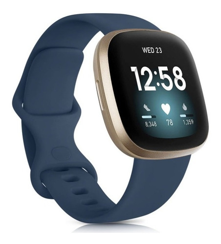 Malla Deportiva De Silicona Compatible Fitbit Versa 3 Sense