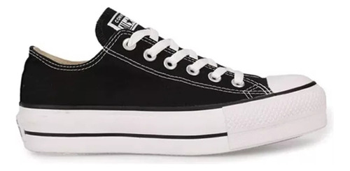 Zapatilla Converse De Lona Con Plataforma Talles  Grandes