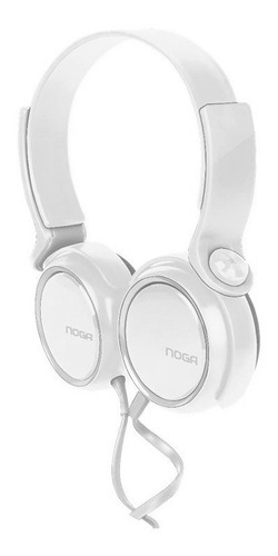 Auriculares Gamer Noga Ng-904 Cableados Color Blanco