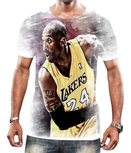Camiseta Camisa Kobe Bryant Homenagem Basket Black Mamba 2