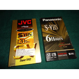 Super Vhs Videocassettes Panasonic Y Jvc