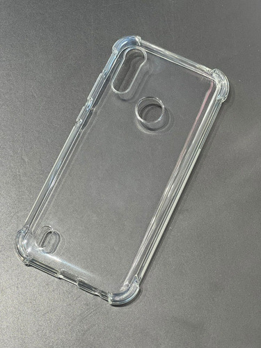 Carcasa Transparente Reforzada Para Motorola E6s