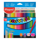 48 Lápices De Colores Color Pep's Maped