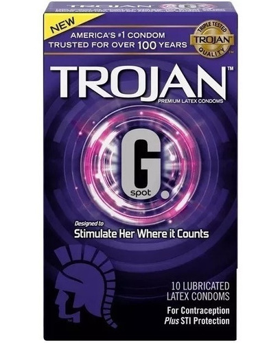 Condones Trojan Estimulantes Para Ellas 10 Unidades