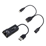 / Adaptador Usb 2.0 A Rj45 Con Cable Adaptador Mirco Otg