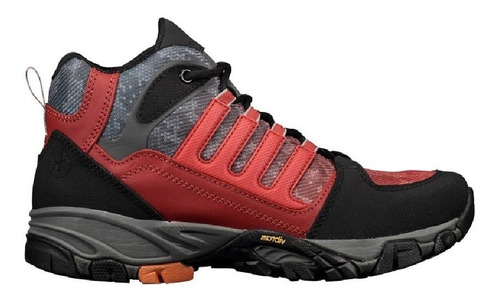 Bota Berrendo Trail Rojo/ Negro/ Gris Modelo ( 2017 )