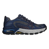 Tenis Hombre Skechers Max Protect - Azul