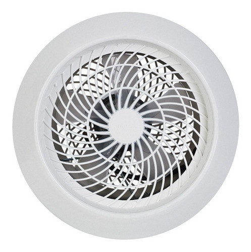 Ventilador Axial Exaustor 25cm 127v Premium Ventisol Cor Da Estrutura Branco Cor Das Pás Prata 110v