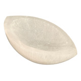 Tigela Pote Pedra Cristal Selenita Natural Bowl Barca