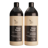 Shampoo E Condicionador Zap Mega Repair Cabelos Danificados
