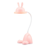 Lámpara De Mesa Led Con Forma De Conejo, Escritorio Infantil