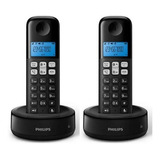 Telefono Inalambrico Philips D1311b X2 Duo Manos Libres 