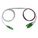 Divisor De Fibra Optica 1x2 0.9mm Sc/apc 80/20