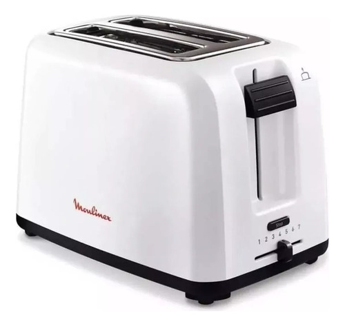 Tostadora Moulinex Vita 7 Niveles Tostado 220v Blanco Outlet