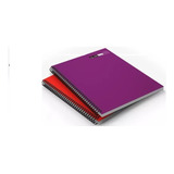 Cuaderno Universitario 100h Matematica 5mm, 8 Unids , Glam Color Variado