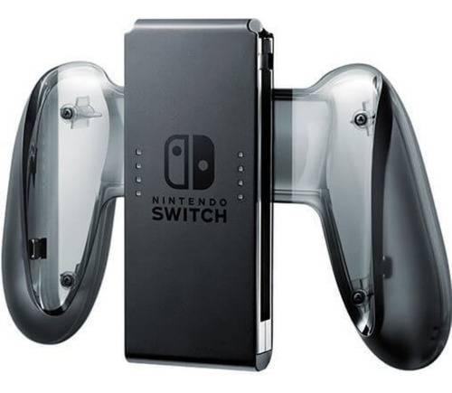 Nintendo Switch Joy-con Grip Con Puerto Carga Versión Japón