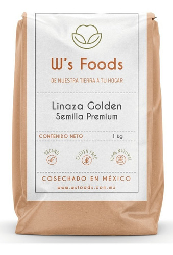 Linaza Semilla Golden Calidad Premium 1 Kg