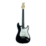 Guitarra Stratocaster Winner Wgs Preta Single Coil Cerâmico