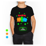 Playera Para Niño Roblox Colores Brilla En La Oscuridad