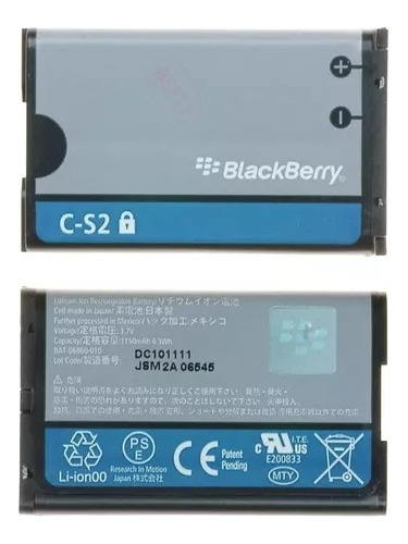 Bateria  Blackberry 8520 9300 C S2  Nueva Garantia 