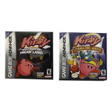 2 Cajas Custom Para Tus Juegos Kirby Gba (solo Son Cajas)