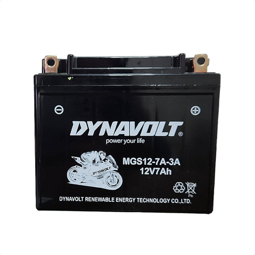 Batería Para Moto Mgs12-7a-3a Dynavolt Gel Massio Motors