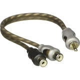 Rockford Fosgate Cable Rca 1 Macho 2 Hembras Rfiy-1m