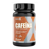 Qualy Nutri Cafeína 750mg 60 Cáps - Melhora Concentração Sabor Neutro