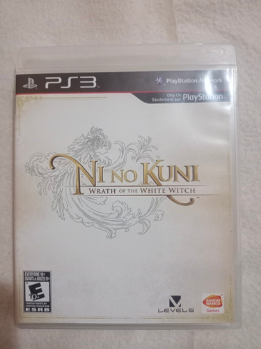 Nino Kuni Wrath Of The White With Ps3 Impecable De Colección