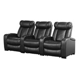 Juego De Teatro Reclinable De 3 Piezas Larson Power